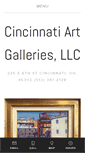 Mobile Screenshot of cincyart.com